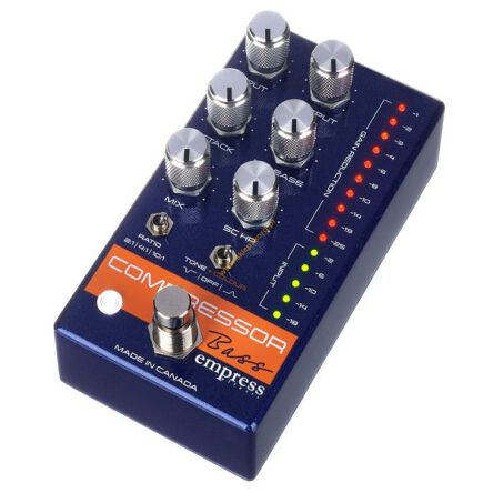 Efekt gitarowy Empress Effects Bass Compressor Blue Spk