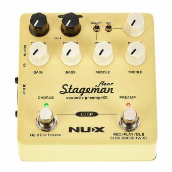Efekt przedwzmacniacz Nux Stageman Floor Preamp do gitary akustycznej