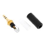 Wtyk jack 3,5 mm stereo rean NYS231BG - 3