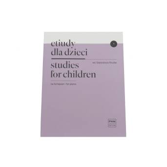 Książka Etiudy dla dzieci na fortepian zeszyt 1