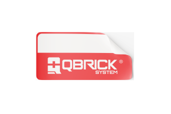 Naklejki opisowe Qbrick System