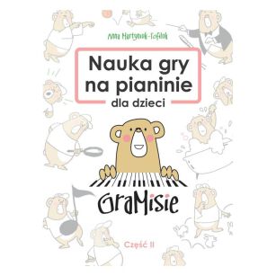 Książka - GraMisie - kurs na pianino, keyboard część 2