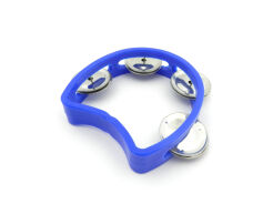 Tamburyno - Kids Plastikowe Niebieskie KERA TW-4