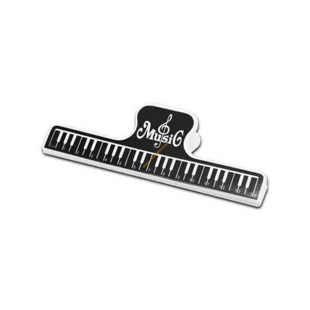 Klips do papieru CLIP PIANO Czarny