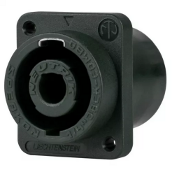 Gniazdo combo speakon/jack NLJ2MD-V