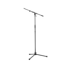 Statyw mikrofonowy czarny K&M 210/9