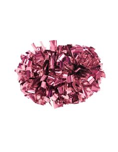 Pompon Metallic PINK różowy 25 cm (4")