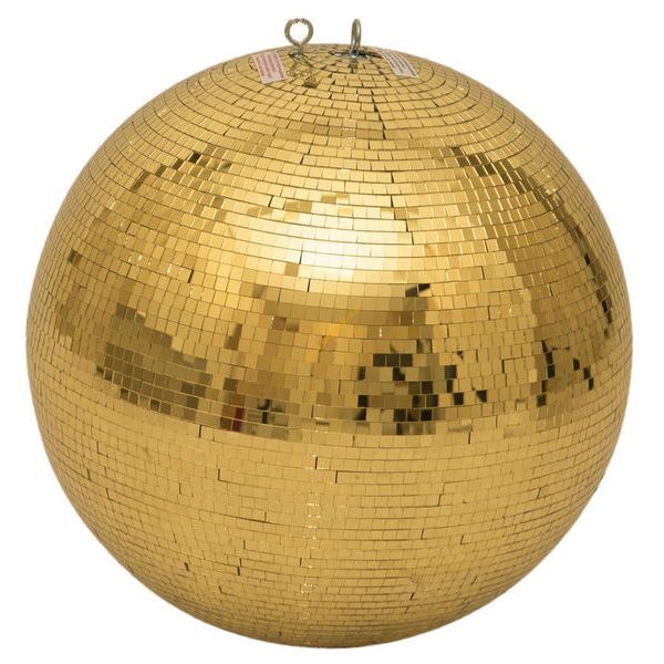 Kula lustrzana Eurolite Mirror Ball 50 cm gold