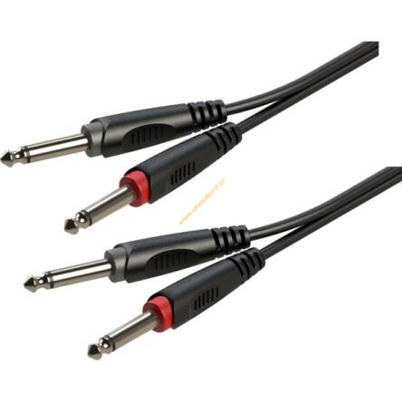 Kabel 2xJack 6.3mm M - 2xJack 6.3mm M SACC100L3