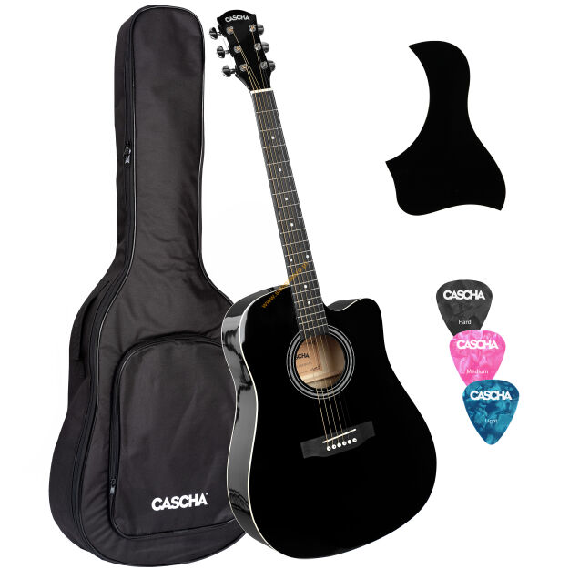 Gitara akustyczna Cascha Student Series Black CGA100BK