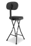 Taboret Krzesło keyboardowe VE3 czarny KST-10B GEWA - 3
