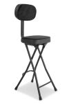 Taboret Krzesło keyboardowe VE3 czarny KST-10B GEWA - 4