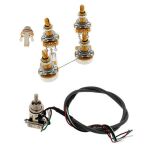 Zestaw wymienny elektroniki z okablowaniem do gitary elektrycznej typu SC Mojotone SC Long Shaft Prewired Harness - 2