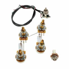 Zestaw wymienny elektroniki z okablowaniem do gitary elektrycznej typu SC Mojotone SC Long Shaft Prewired Harness
