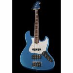 Gitara basowa 4 strunowa Harley Benton Enhanced MJ-4EB Lake Blue - 4