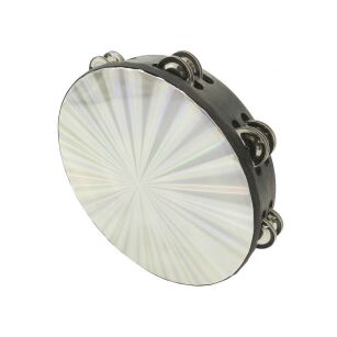 Tamburyno 10" SILVER BK drewno