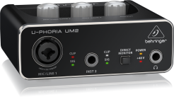 Interfejs audio USB Behringer U-Phoria UM2
