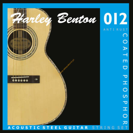 Struny Gitara Akustyczna Harley Benton Anti Rust 012–053 Phosphor Bronze
