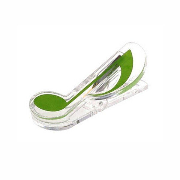 Klips do papieru CLIP NOTE nutka Zielony