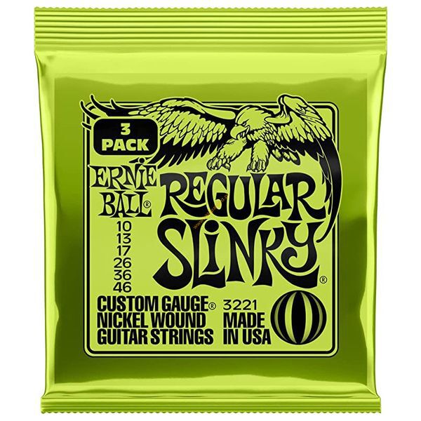 Struny do gitary elektrycznej Ernie Ball 3221 3pak 2221