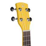 Ukulele sopranowe Linden Cascha Yellow z pokrowcem - 5