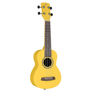 Ukulele sopranowe Linden Cascha Yellow z pokrowcem