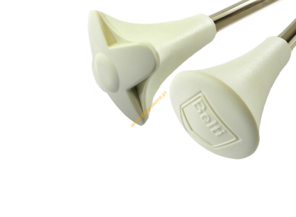 Pałeczka pałka baton mażoretkowa twirling PMT1J MINI BELTI biała