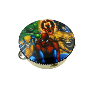 TAMBURYN EVER PLAY OKRĄGŁY 6'' 4 dzwonki BG404KW3 spiderman