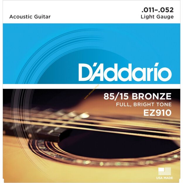 Struny DADDARIO git. akus. 11-52 GTR 85/15 EZ910