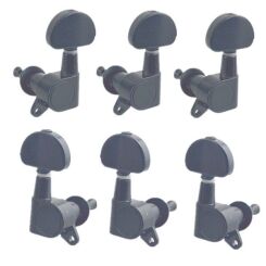 Klucze do gitary akustyczne olejowe JEREMI DSQ-GT01 czarne