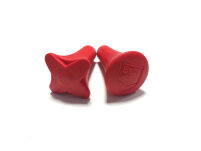 Pałka pałeczka baton mażoretkowa twirling PMT1 BELTI Chrom czerwona - 3