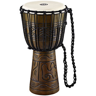 Djembe M 10" z serii Rope Tuned Artifact MEINL HDJ17-M Brown