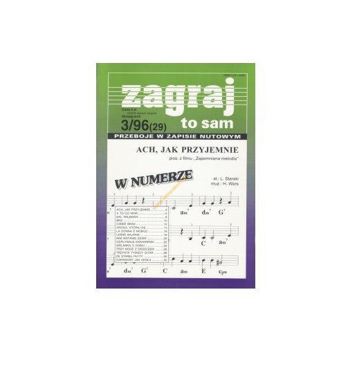 Książka Zagraj to sam miesiecznik (029) nr 3/1996