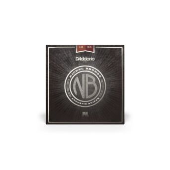 Struny do gitary akustycznej Nickel Bronze D'Addario NB1656