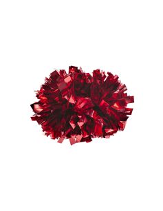 Pompon Metallic RED czerwony 25 cm (4")