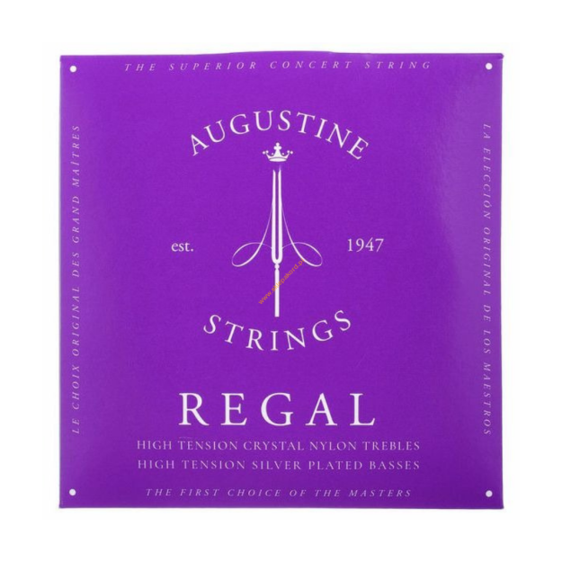 Struny AUGUSTINE Gitara Klasyczna REGAL high Blue