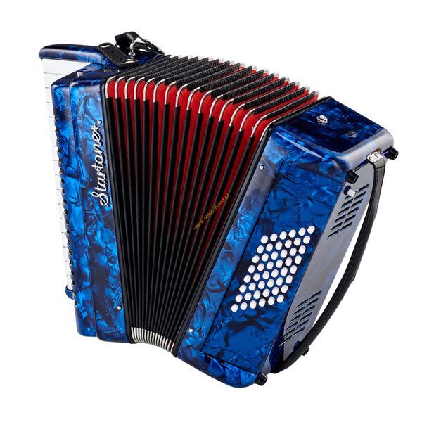 Akordeon Startone Piano Accordion 48 Blue MKII
