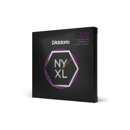 Struny D'Addario NYXL09564SB, 7-strunowe, Super Light Plus, 095-64