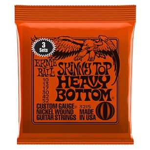 Struny Gitara Elektryczna Ernie Ball EB3215 SLINKY NICKEL 3kpl