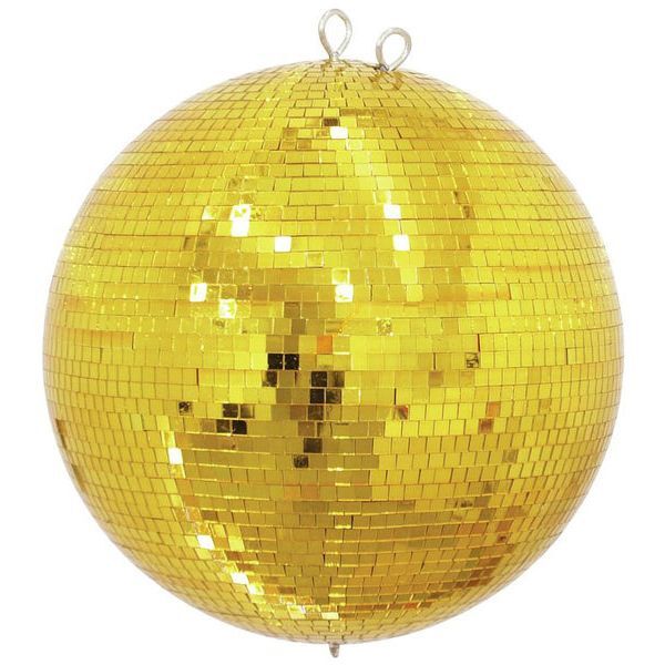 Kula lustrzana Eurolite Mirror Ball 40 cm gold