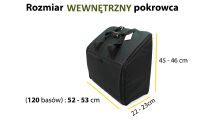 Pokrowiec na akordeon DELUXE 120B czerwony - 2