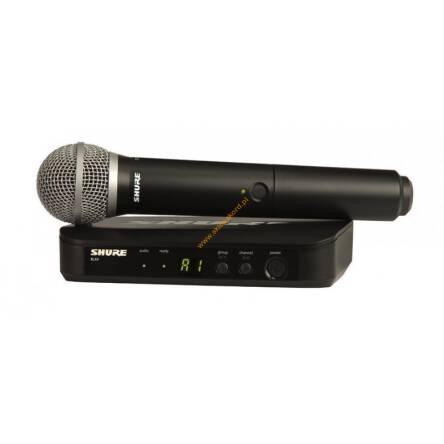 SHURE BLX24/PG58 mikrofon bezprzewodowy doręczny