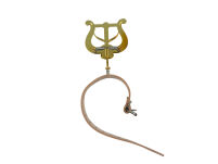 Lirka Flet poprz. RMB duża 2 dociska. mosiądz 20mm - 2