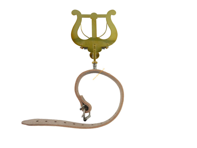 Lirka Flet poprz. RMB duża 2 dociska. mosiądz 20mm