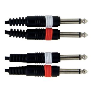 Kabel GEWA 2xJack 6,3mm M. - 2xJack 6,3mm M. 6m