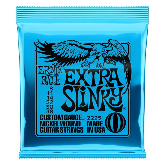 Struny Gitara Elektryczna Ernie Ball EB2225 SLINKY NICKEL