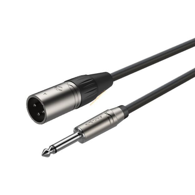 Kabel Jack 6.3mm Mono -  XLR Męski 3 m