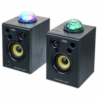 Głośniki DJ-skie z systemem oświetlenia LED Hercules DJ Speaker 32 Party