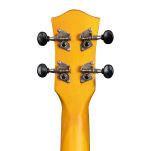 Ukulele koncertowe Cascha Linden Yellow z pokrowcem - 7