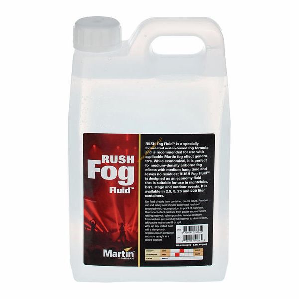 Płyn do dymu MARTIN Rush & Thrill Fog Fluid 2,5l